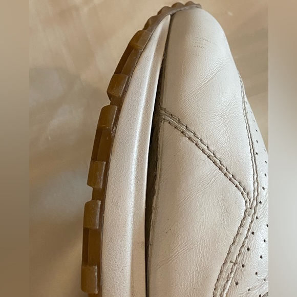 SOLD Louis Vuitton X Supreme white leather sneakers US Sz 8.5 preowned FLAWS - Picture 14 of 17